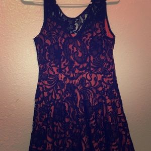 Flirty, short dress.